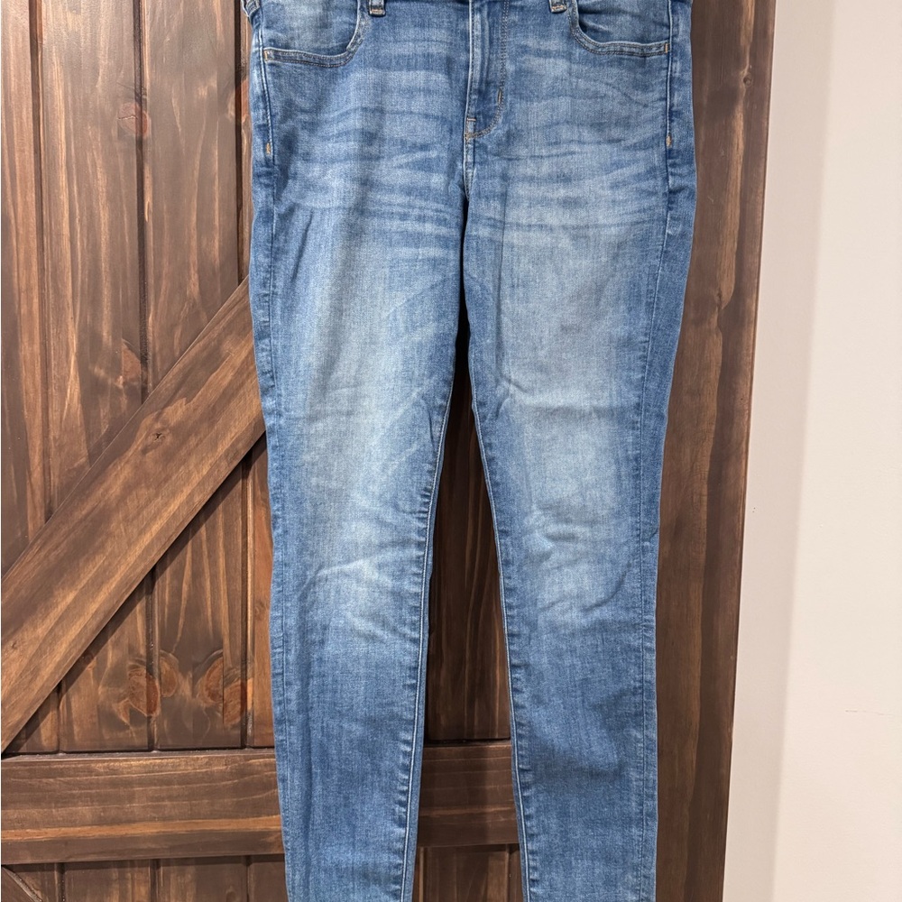 LOFT Dark Blue Denim Jeans
